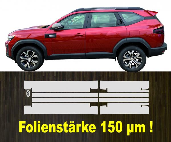 Lackschutzfolie für Türeinstiege Einstiegsleisten Dacia Duster ab 2024